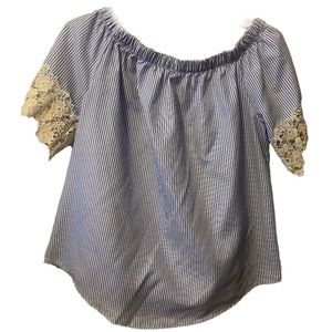 Off the shoulder shirt